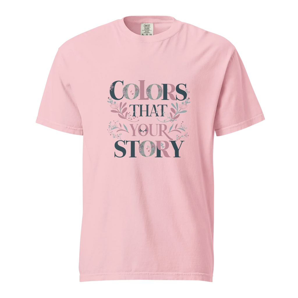 Unisex garment-dyed heavyweight t-shirt | Colors That Your Story - AwRans Clothing