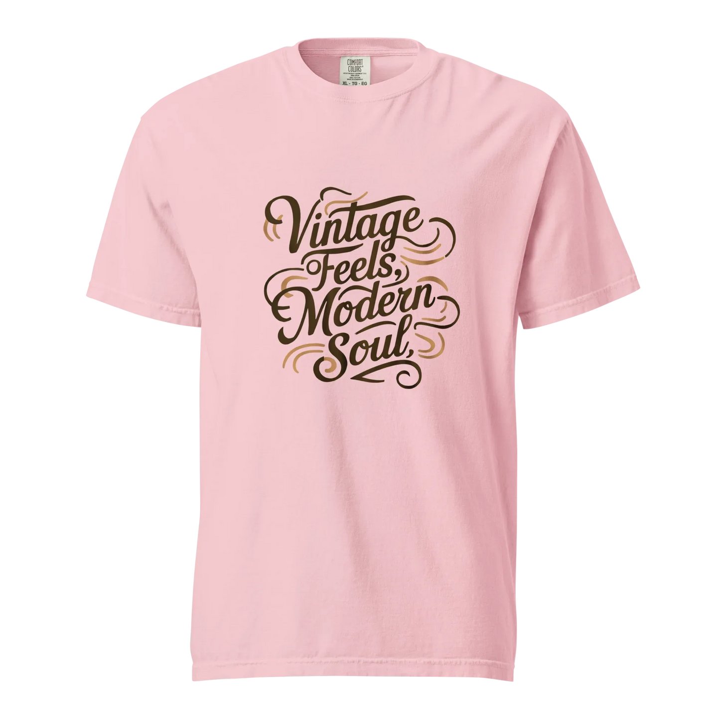 Unisex garment-dyed heavyweight t-shirt | Vintage Feels,Modern Soul - AwRans Clothing