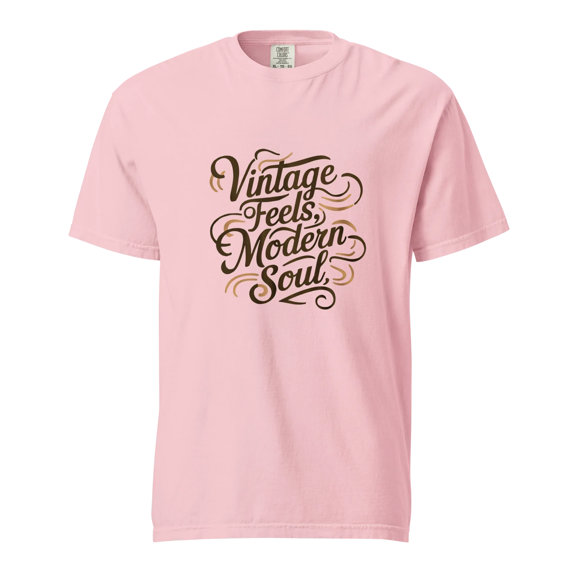 Unisex garment-dyed heavyweight t-shirt | Vintage Feels,Modern Soul - AwRans Clothing