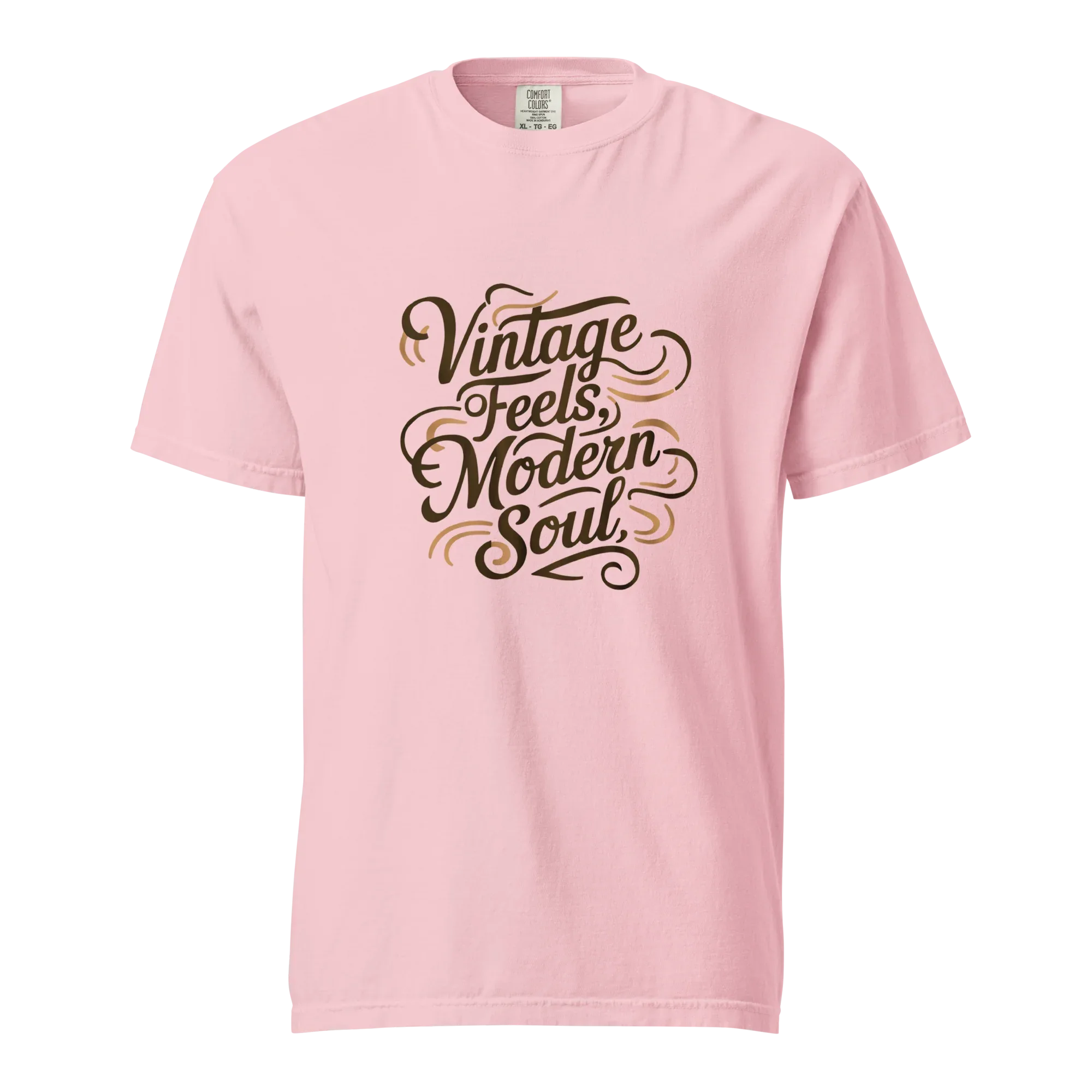 Unisex garment-dyed heavyweight t-shirt | Vintage Feels,Modern Soul - AwRans Clothing