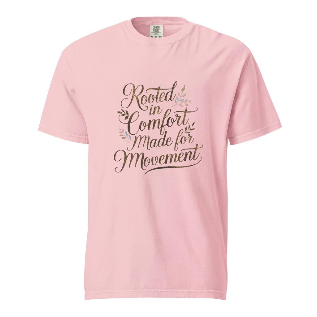 Unisex garment-dyed heavyweight t-shirt | Rooted In Comfornt Made For Movement - AwRans Clothing