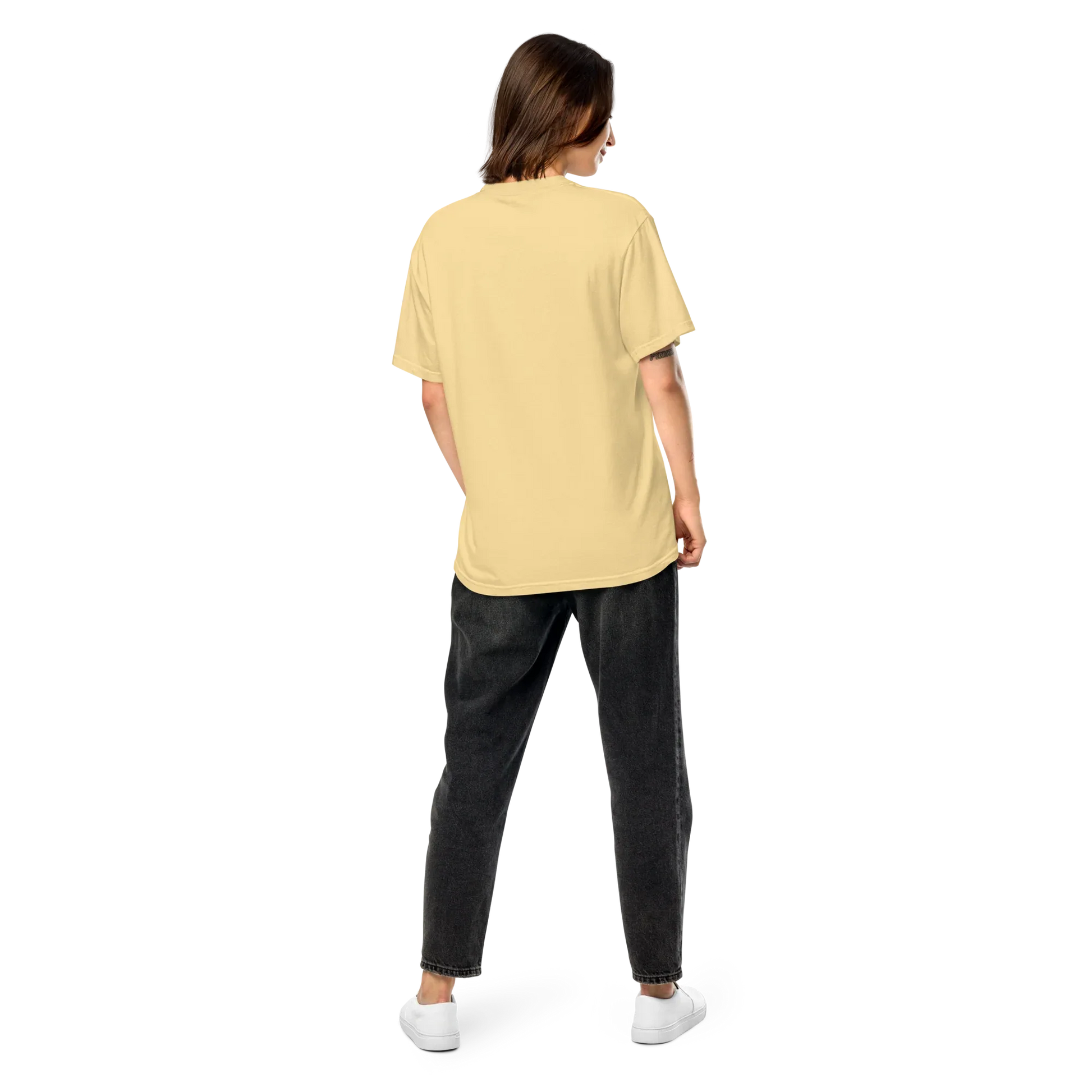 Unisex garment-dyed heavyweight t-shirt | Live Bold Wear Easy - AwRans Clothing