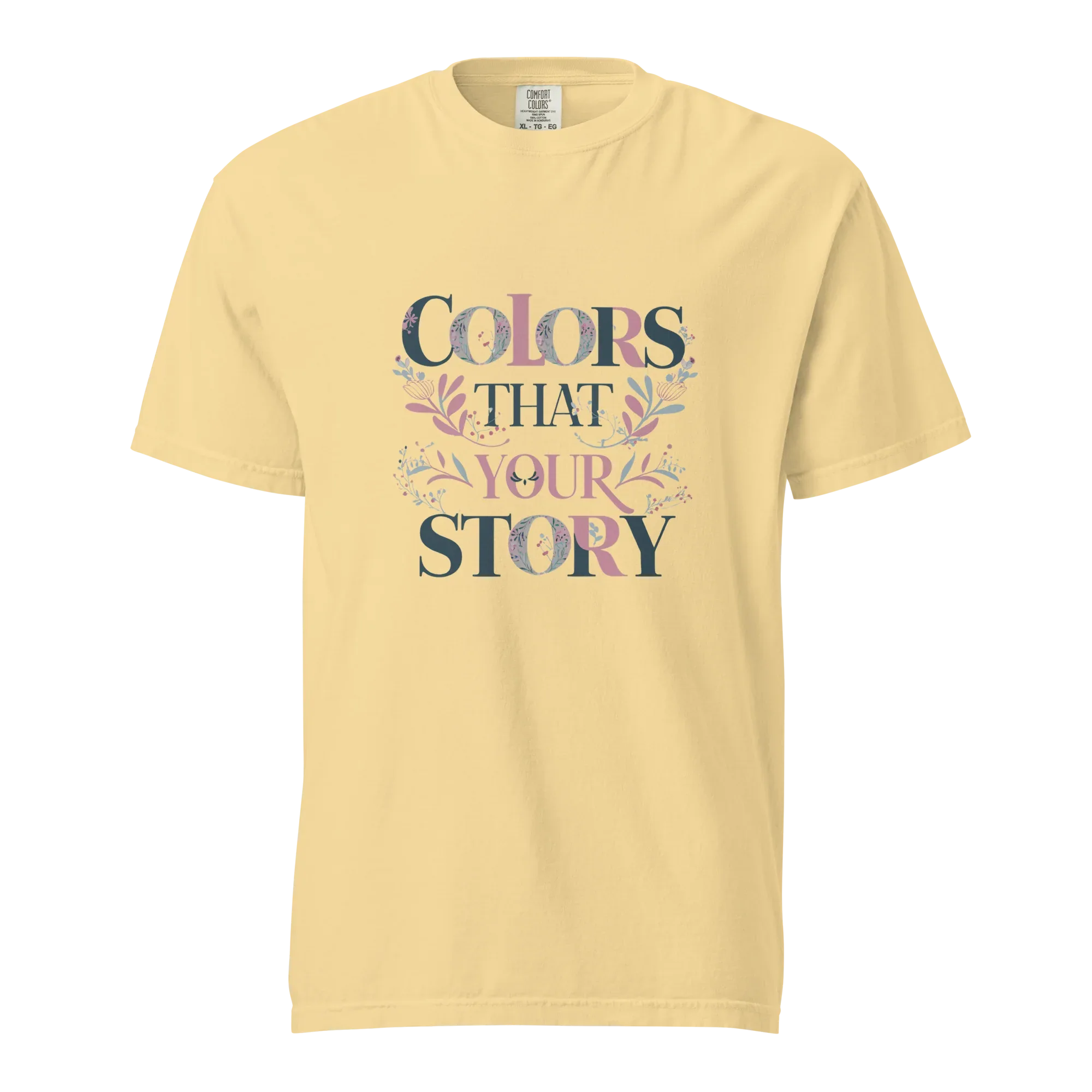 Unisex garment-dyed heavyweight t-shirt | Colors That Your Story - AwRans Clothing