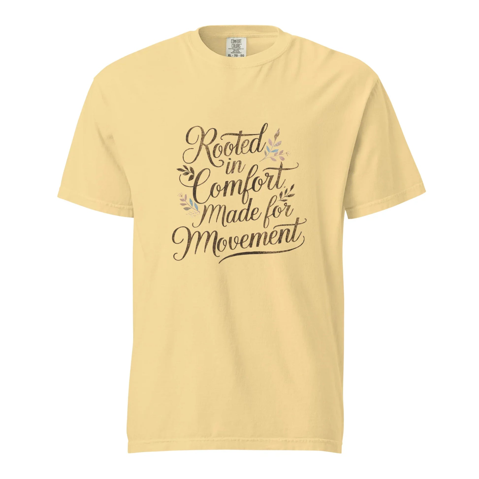 Unisex garment-dyed heavyweight t-shirt | Rooted In Comfornt Made For Movement - AwRans Clothing