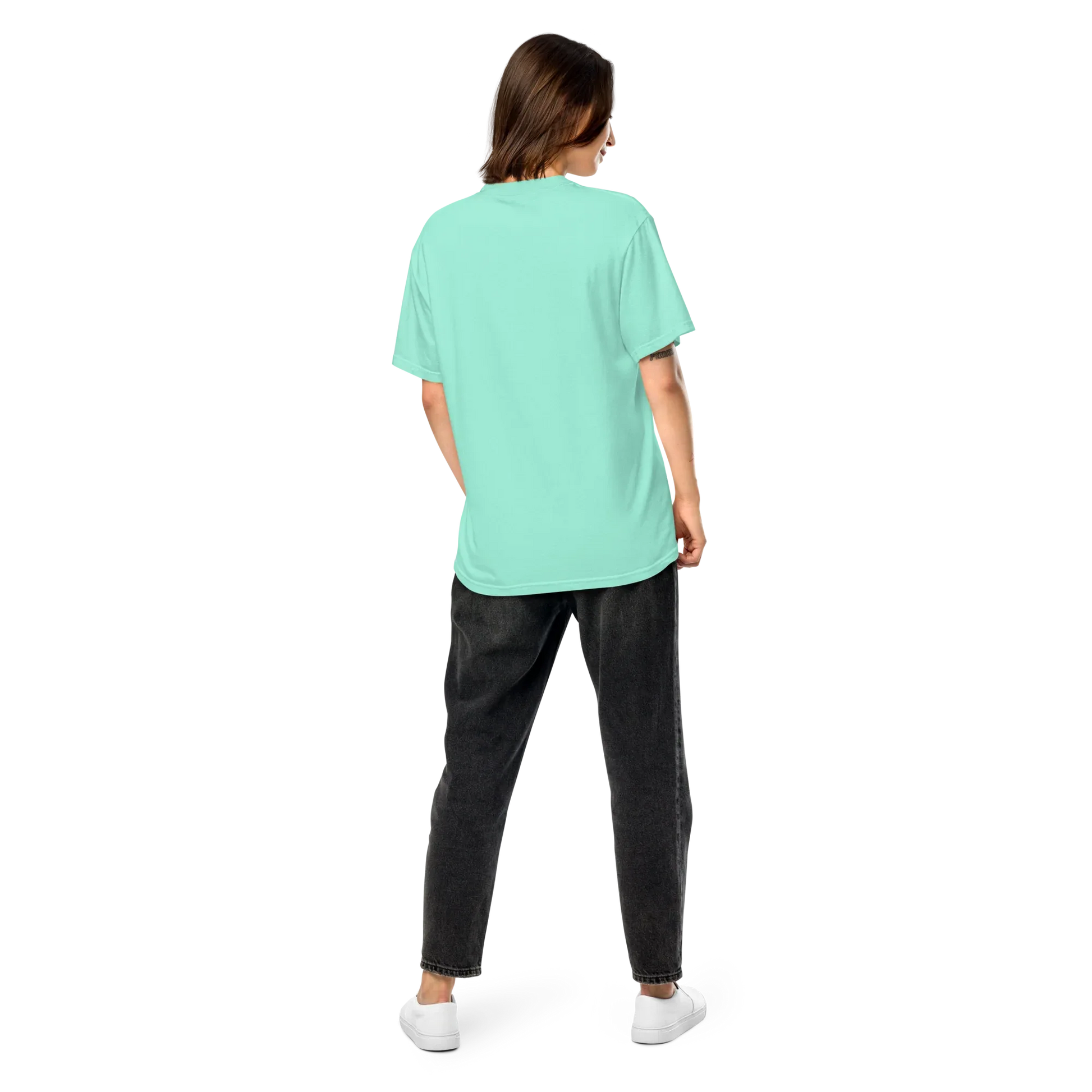 Unisex garment-dyed heavyweight t-shirt | Live Bold Wear Easy - AwRans Clothing