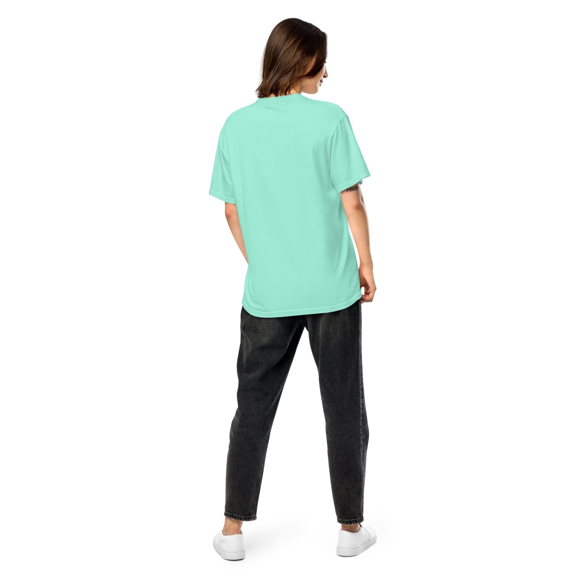 Unisex garment-dyed heavyweight t-shirt | Live Bold Wear Easy - AwRans Clothing