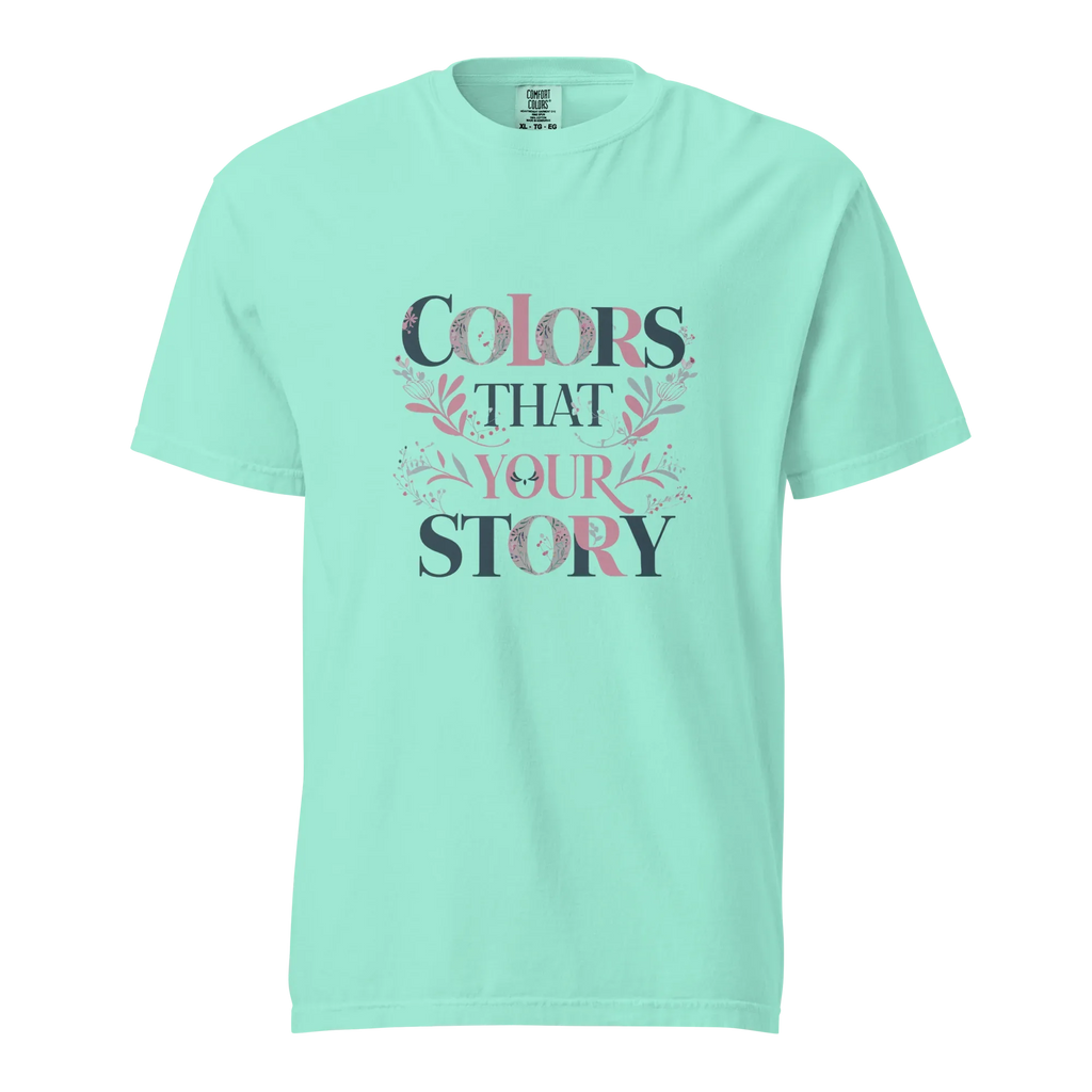 Unisex garment-dyed heavyweight t-shirt | Colors That Your Story - AwRans Clothing