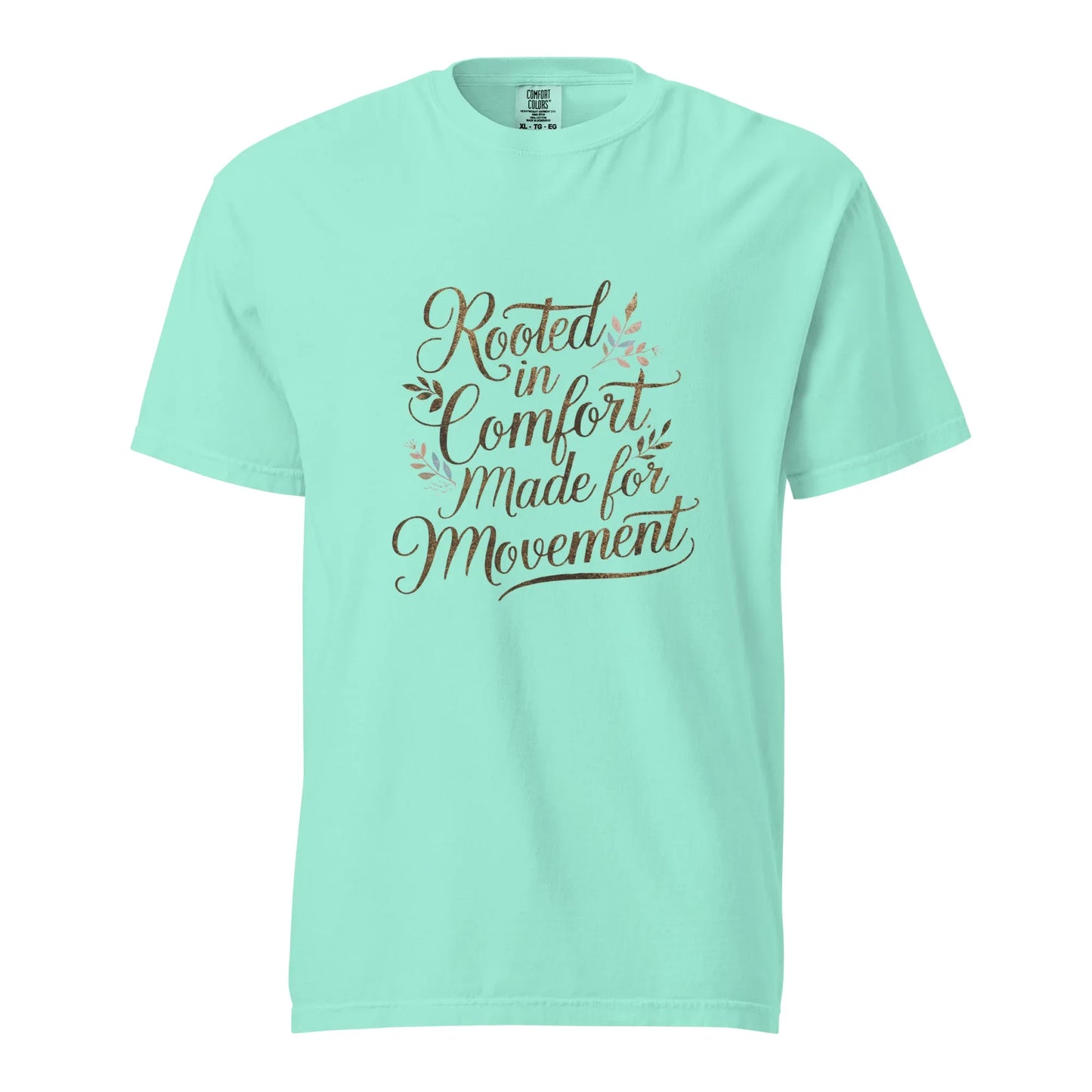 Unisex garment-dyed heavyweight t-shirt | Rooted In Comfornt Made For Movement - AwRans Clothing