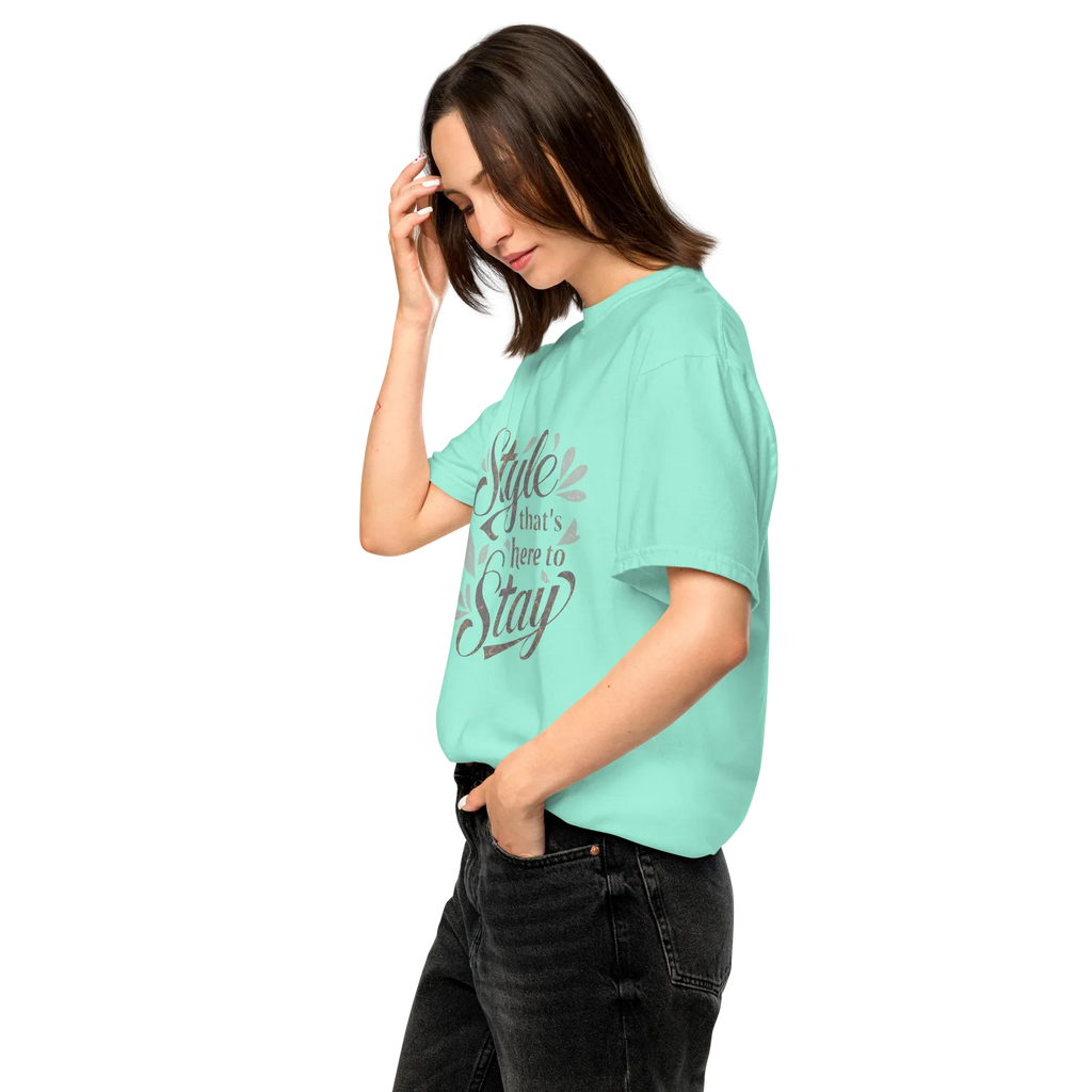 Unisex garment-dyed heavyweight t-shirt | Style That's Here To Stay - AwRans Clothing