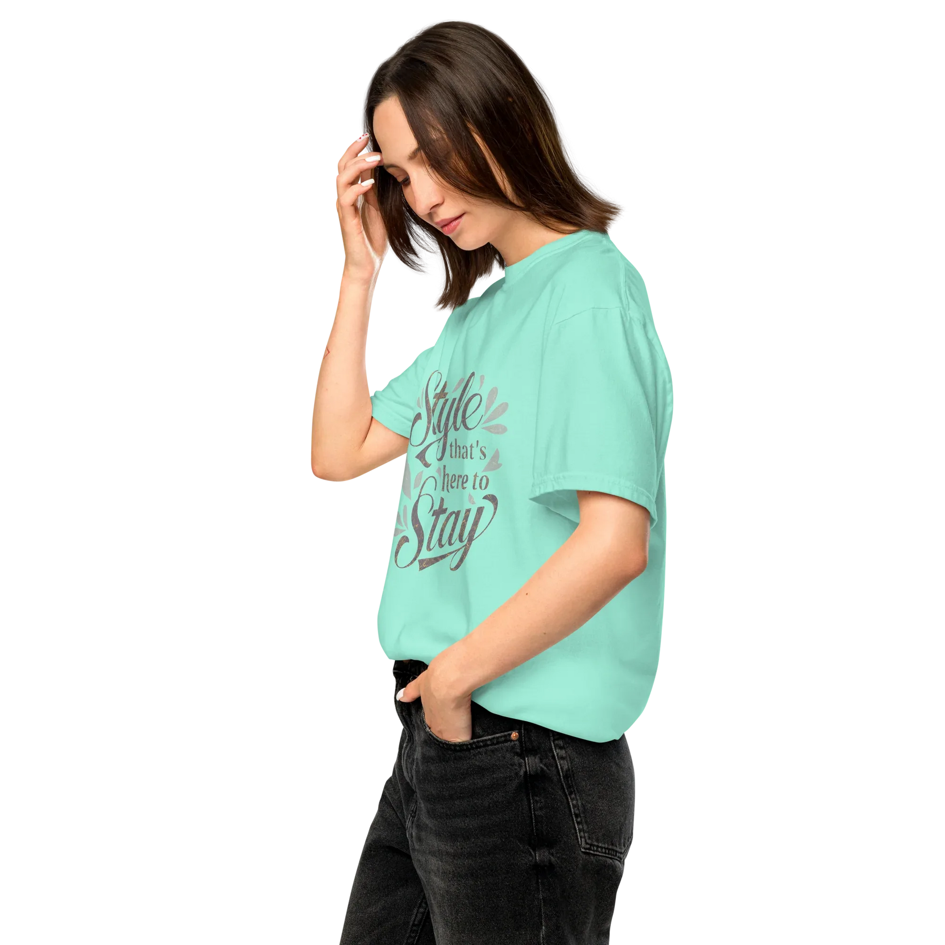 Unisex garment-dyed heavyweight t-shirt | Style That's Here To Stay - AwRans Clothing