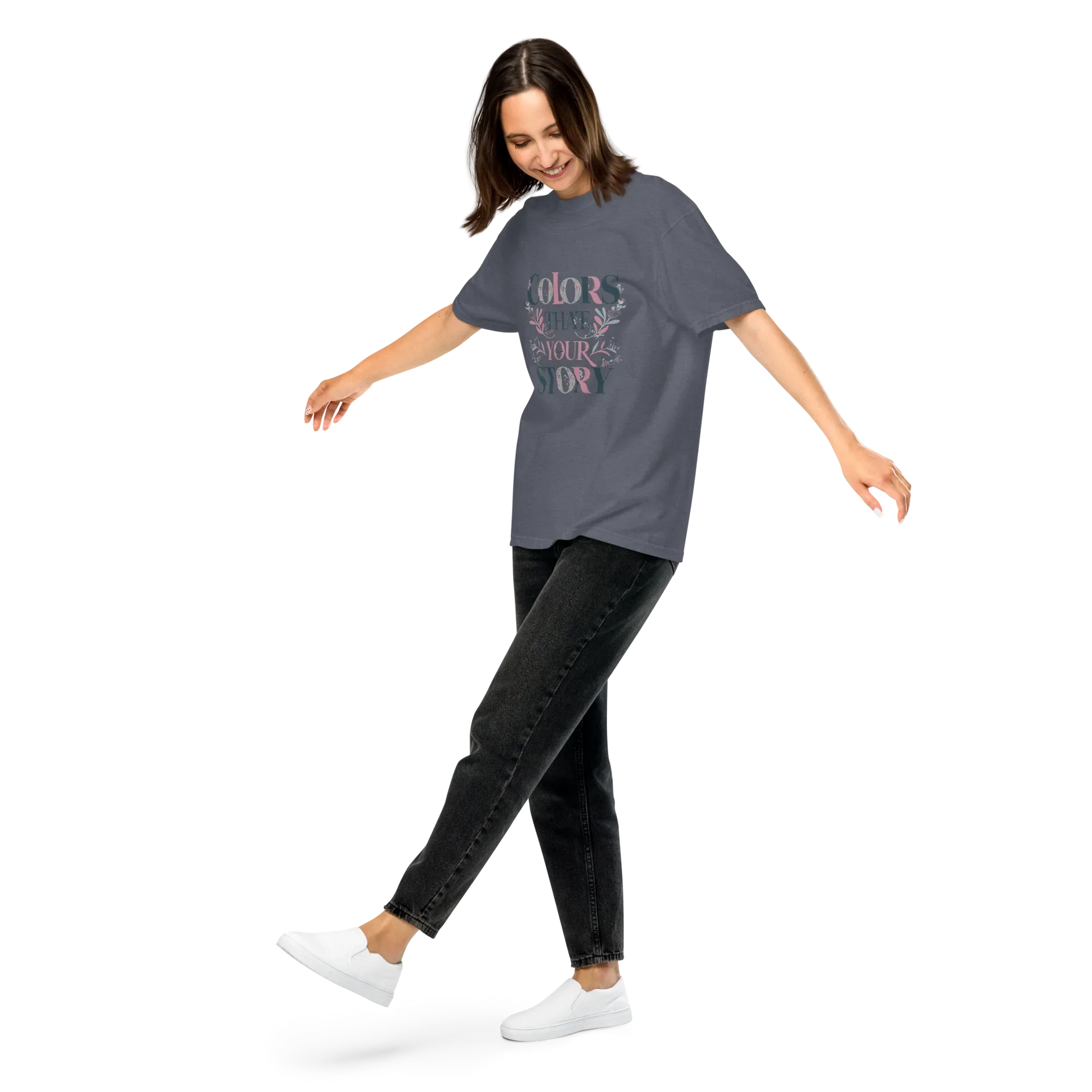 Unisex garment-dyed heavyweight t-shirt | Colors That Your Story - AwRans Clothing