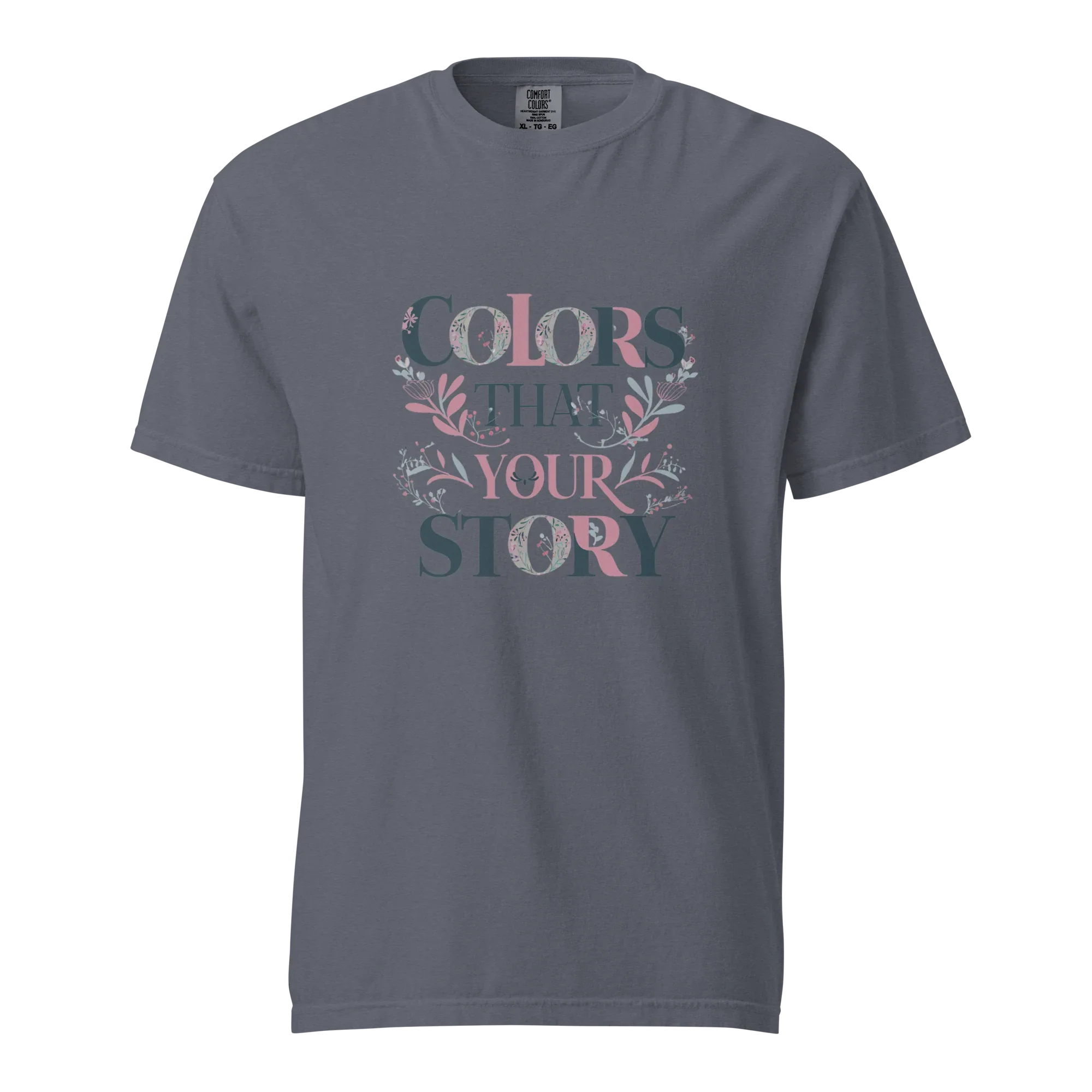 Unisex garment-dyed heavyweight t-shirt | Colors That Your Story - AwRans Clothing