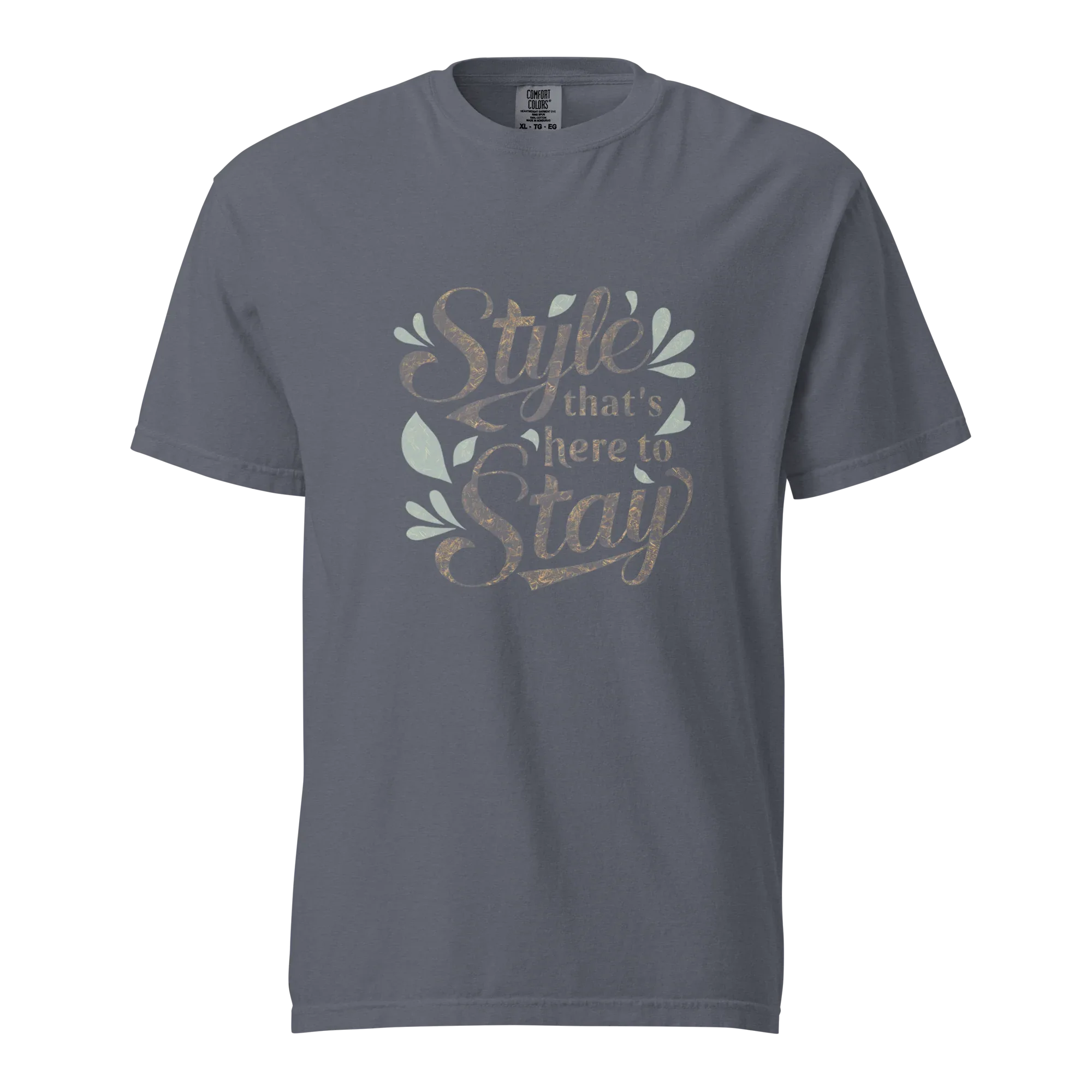 Unisex garment-dyed heavyweight t-shirt | Style That's Here To Stay - AwRans Clothing