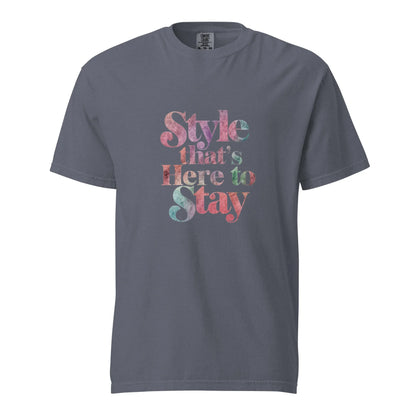 Unisex garment-dyed heavyweight t-shirt | Style That's Here To Stay - AwRans Clothing