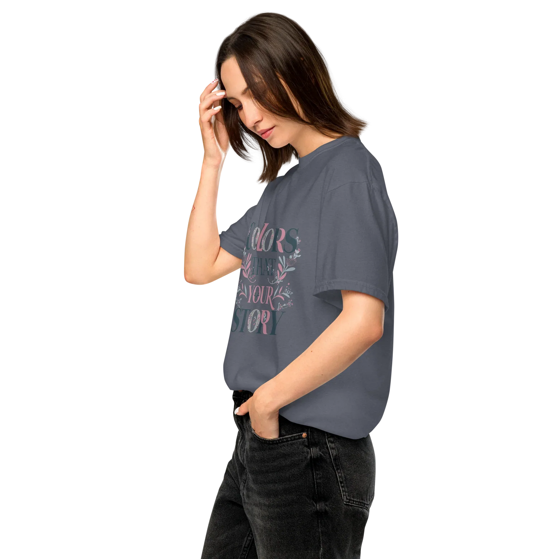 Unisex garment-dyed heavyweight t-shirt | Colors That Your Story - AwRans Clothing