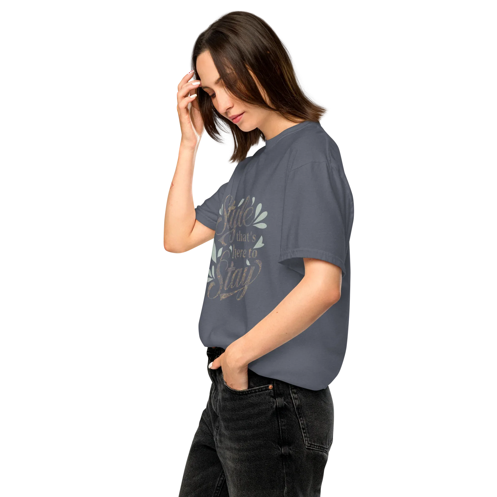 Unisex garment-dyed heavyweight t-shirt | Style That's Here To Stay - AwRans Clothing