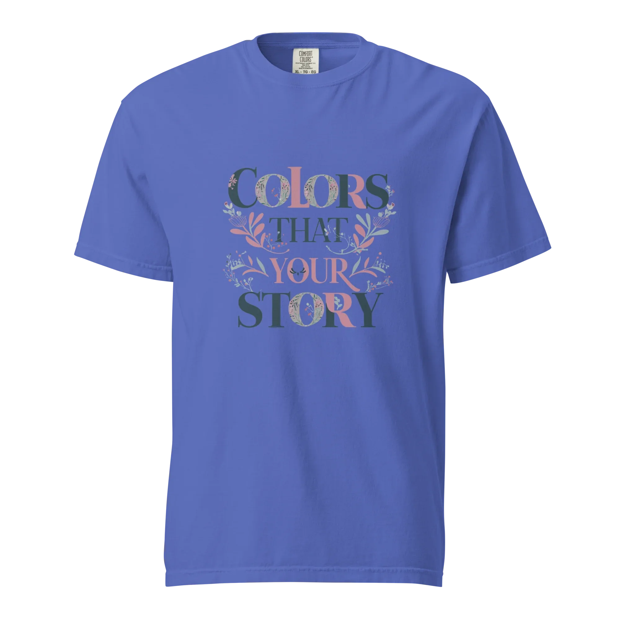 Unisex garment-dyed heavyweight t-shirt | Colors That Your Story - AwRans Clothing