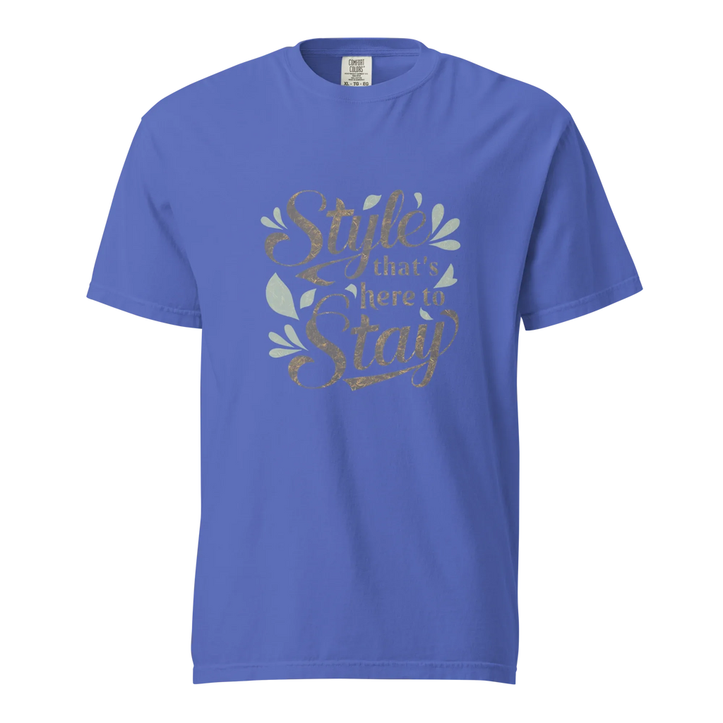 Unisex garment-dyed heavyweight t-shirt | Style That's Here To Stay - AwRans Clothing