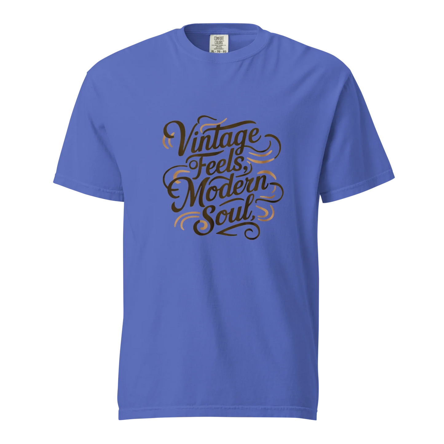 Unisex garment-dyed heavyweight t-shirt | Vintage Feels,Modern Soul - AwRans Clothing