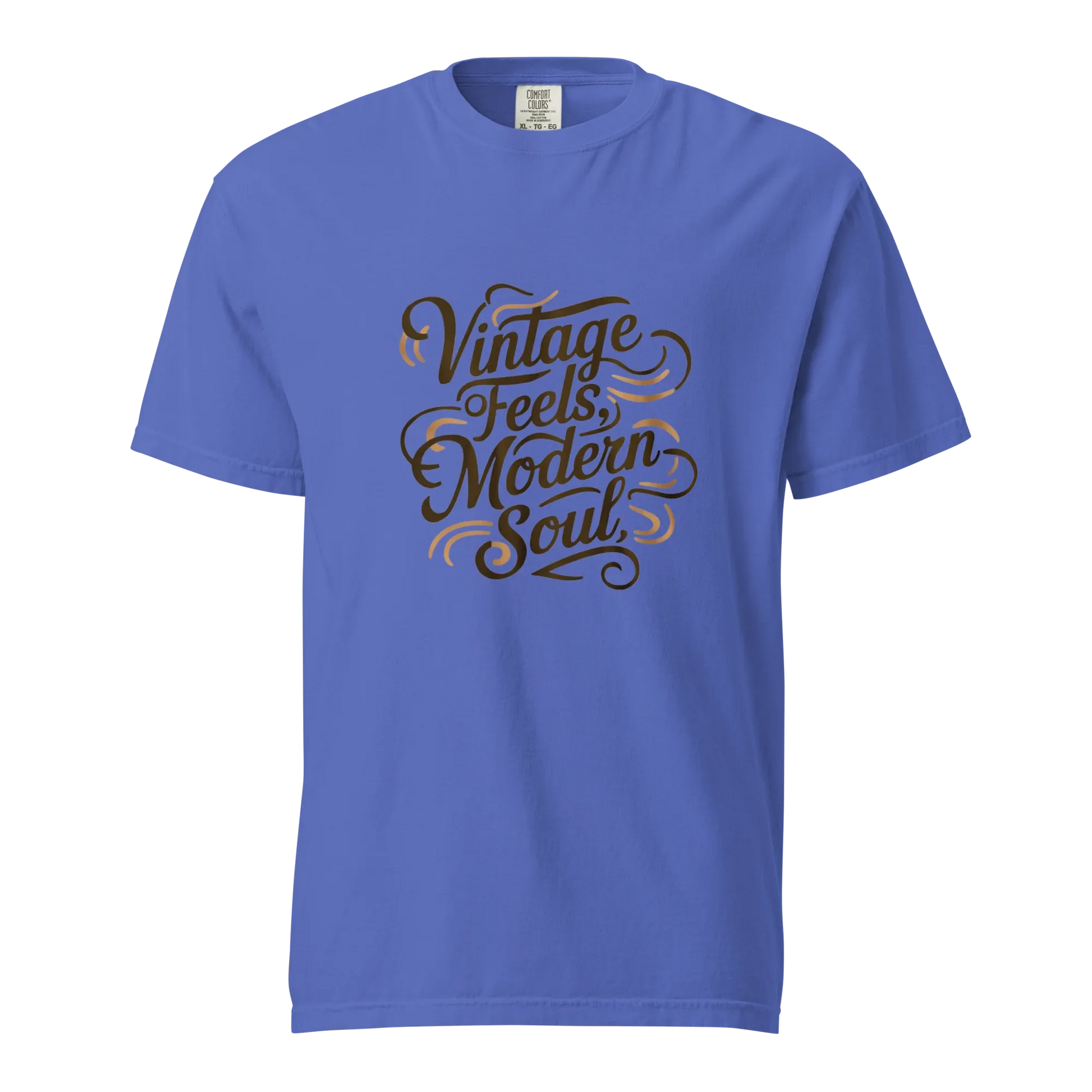 Unisex garment-dyed heavyweight t-shirt | Vintage Feels,Modern Soul - AwRans Clothing