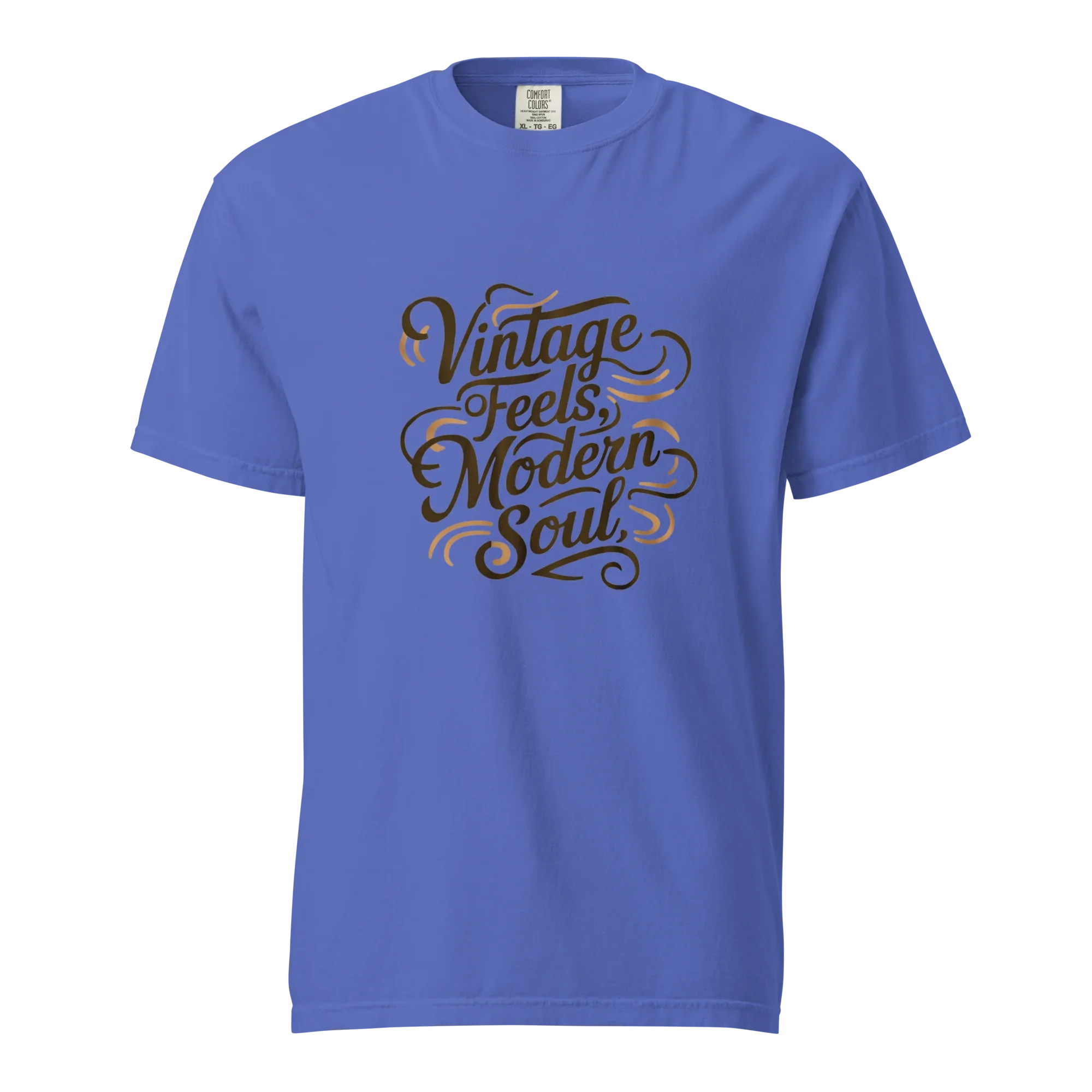 Unisex garment-dyed heavyweight t-shirt | Vintage Feels,Modern Soul - AwRans Clothing