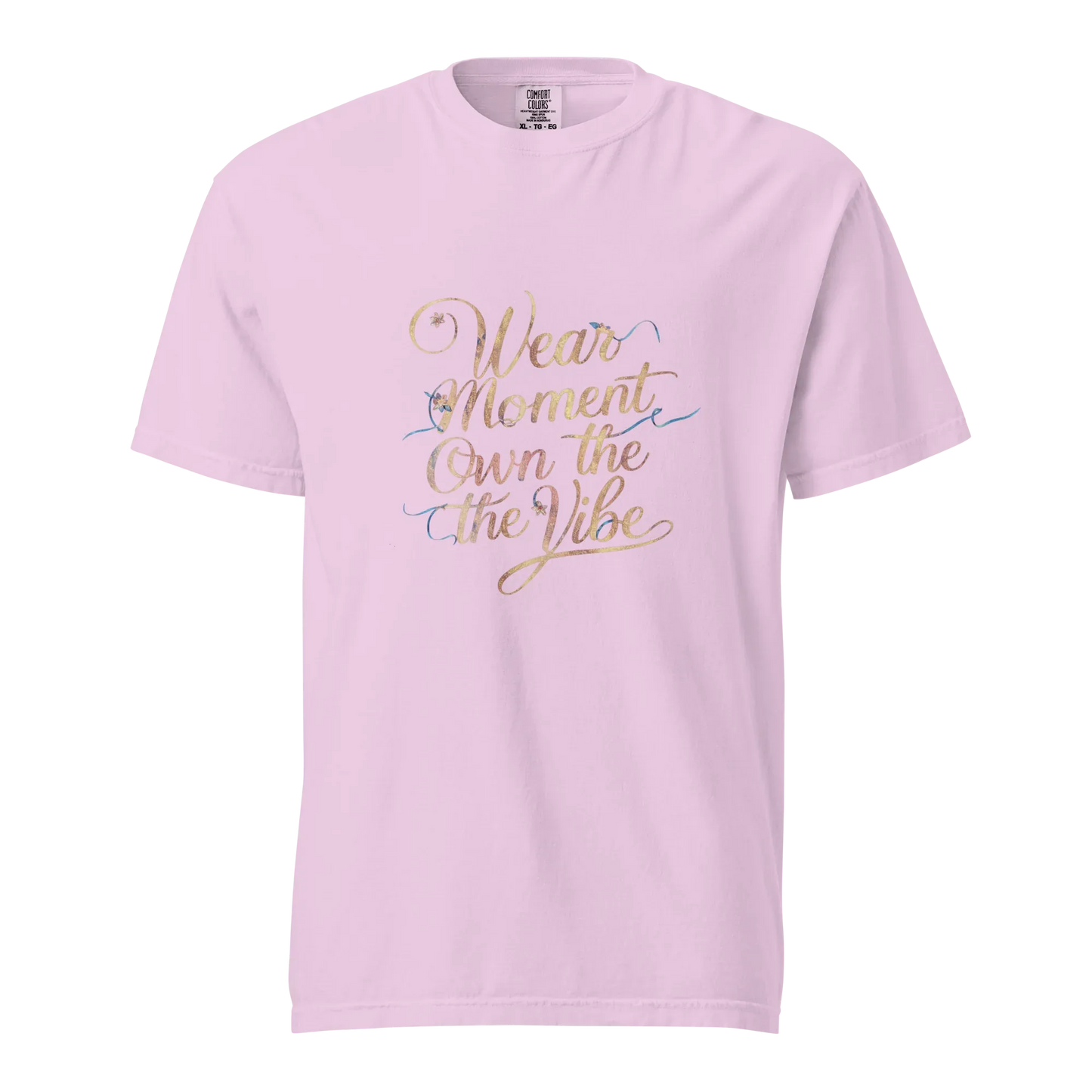 Unisex garment-dyed heavyweight t-shirt | Wear The Moment Own The Vibe - AwRans Clothing