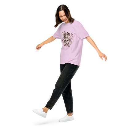 Unisex garment-dyed heavyweight t-shirt | Vintage Feels,Modern Soul - AwRans Clothing