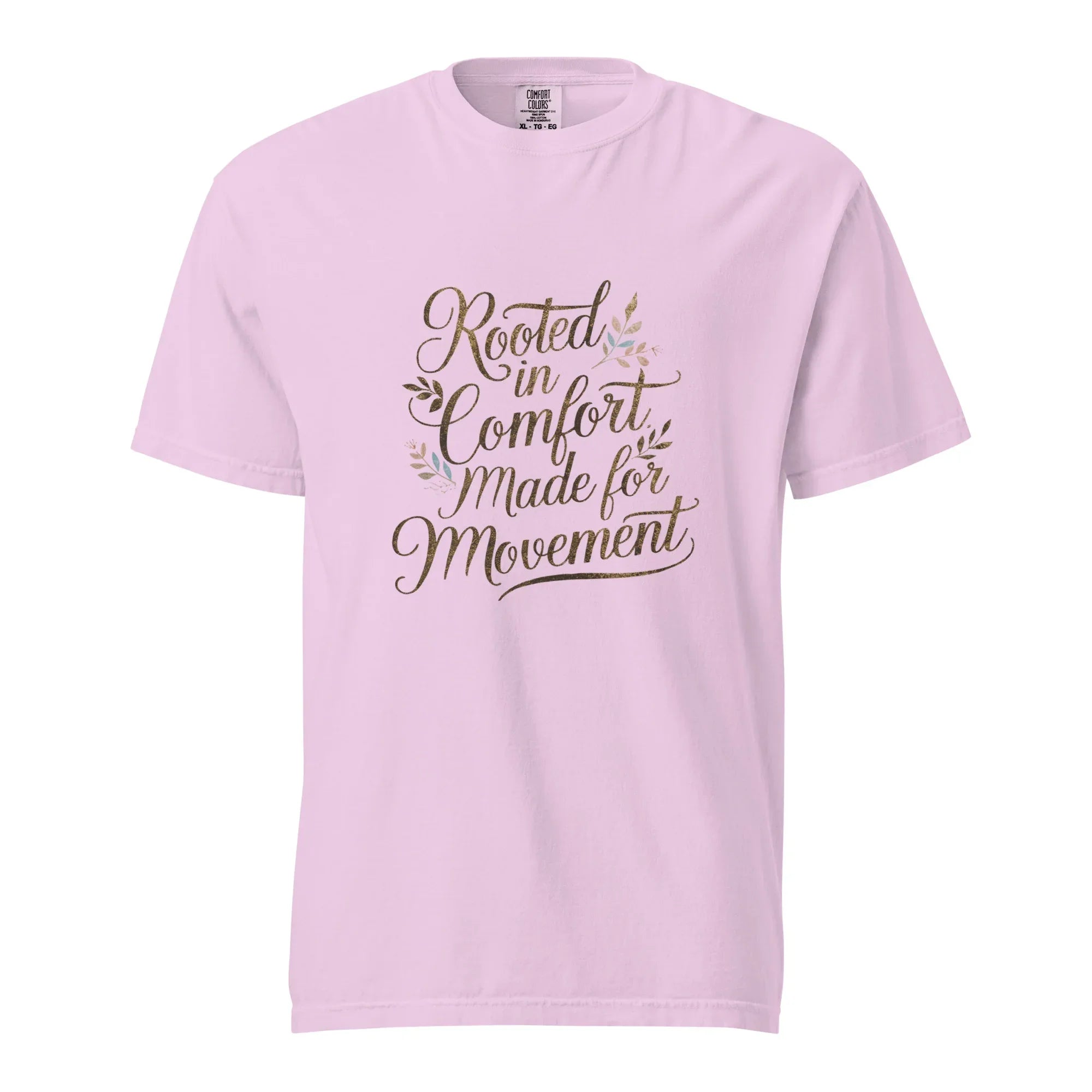 Unisex garment-dyed heavyweight t-shirt | Rooted In Comfornt Made For Movement - AwRans Clothing