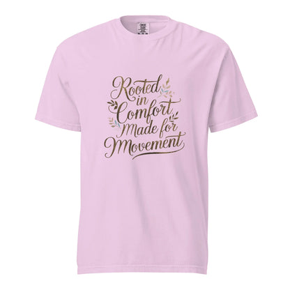 Unisex garment-dyed heavyweight t-shirt | Rooted In Comfornt Made For Movement - AwRans Clothing