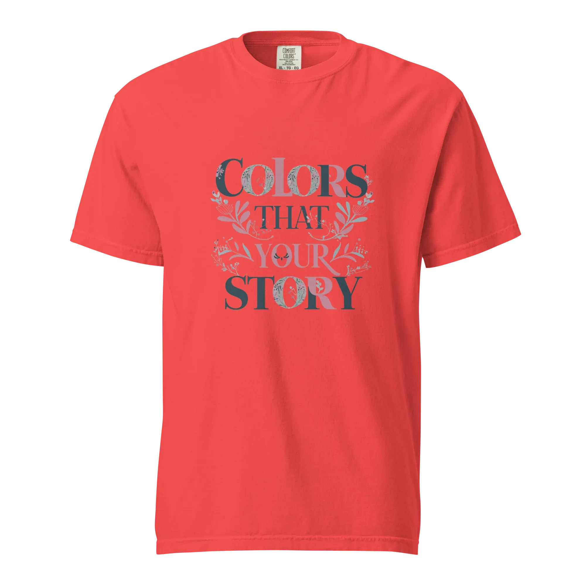 Unisex garment-dyed heavyweight t-shirt | Colors That Your Story - AwRans Clothing