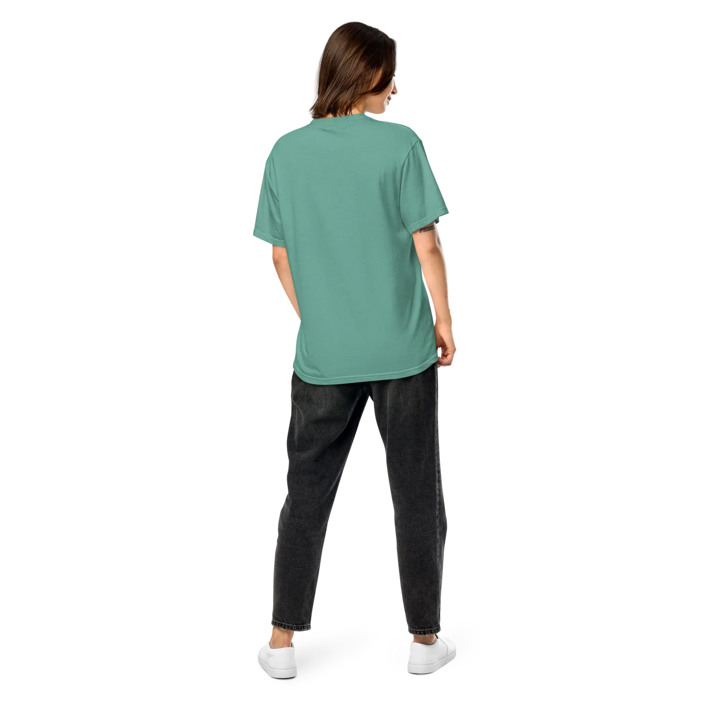 Unisex garment-dyed heavyweight t-shirt | Live Bold Wear Easy - AwRans Clothing