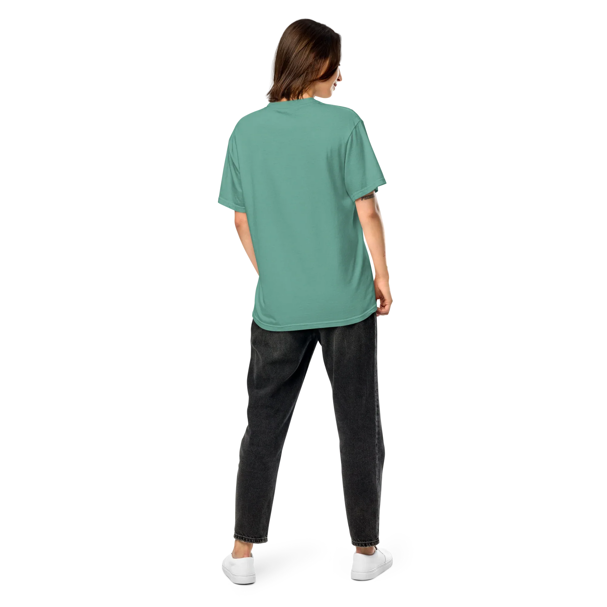 Unisex garment-dyed heavyweight t-shirt | Live Bold Wear Easy - AwRans Clothing