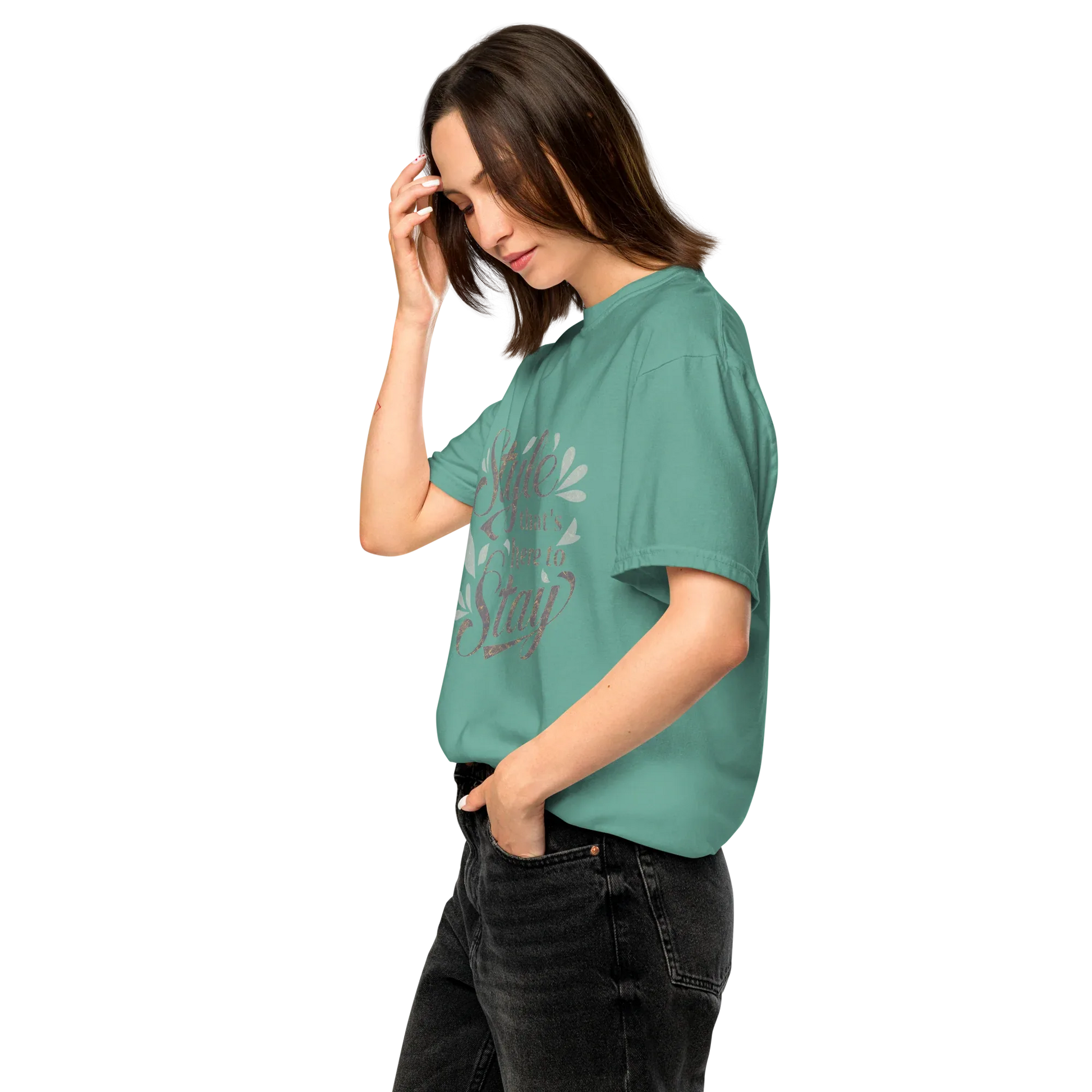 Unisex garment-dyed heavyweight t-shirt | Style That's Here To Stay - AwRans Clothing