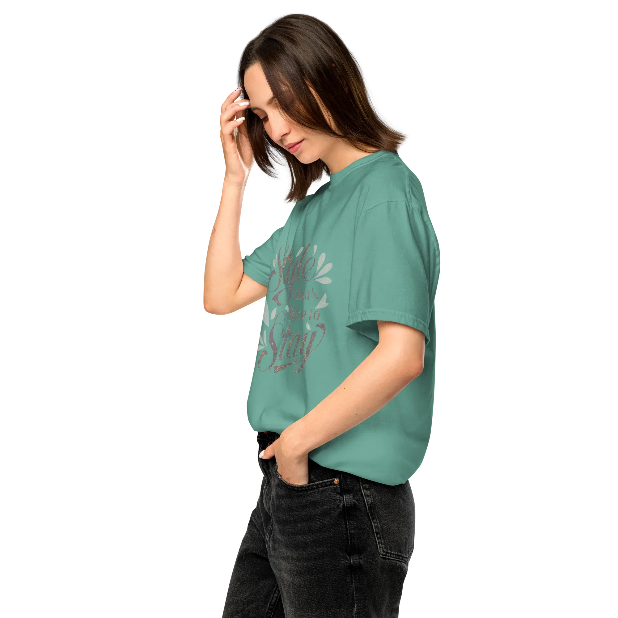 Unisex garment-dyed heavyweight t-shirt | Style That's Here To Stay - AwRans Clothing