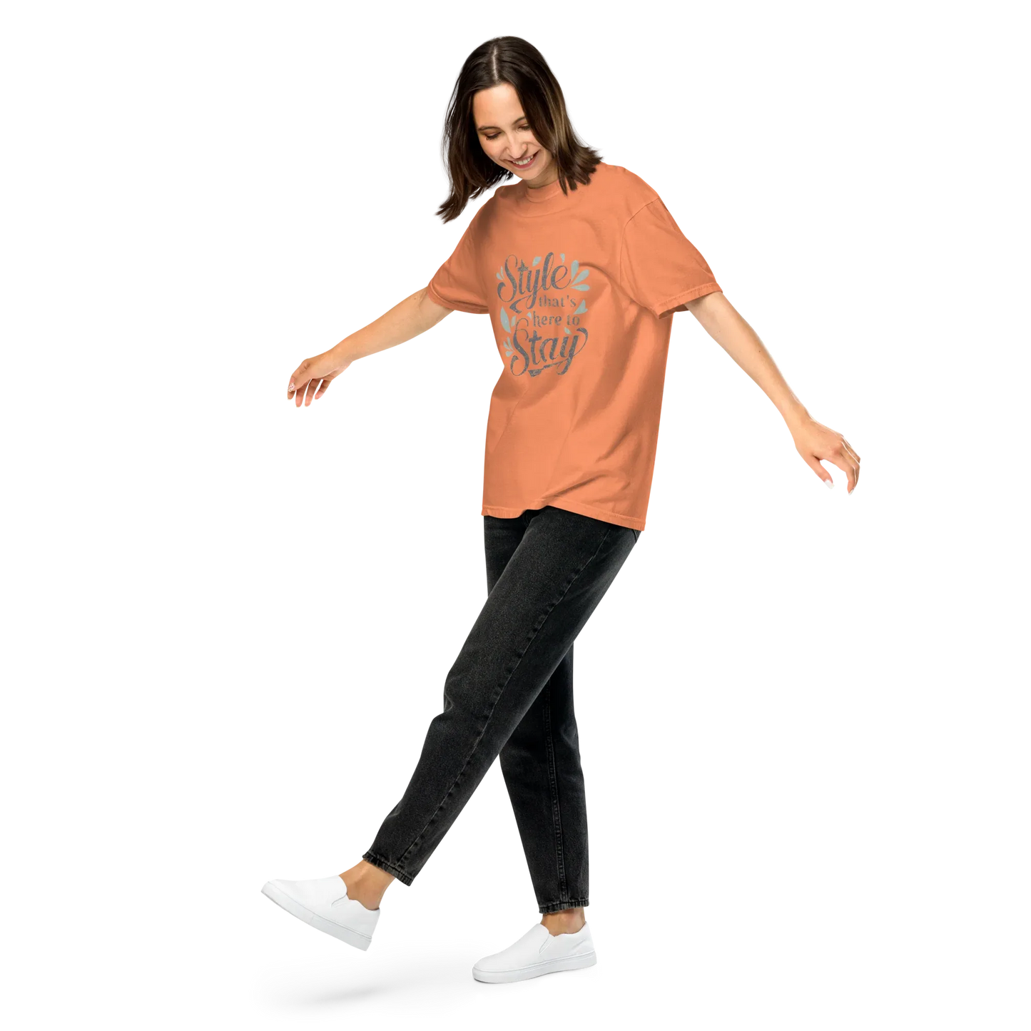 Unisex garment-dyed heavyweight t-shirt | Style That's Here To Stay - AwRans Clothing