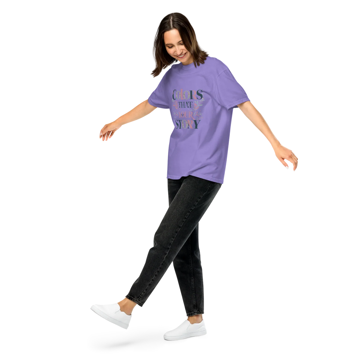 Unisex garment-dyed heavyweight t-shirt | Colors That Your Story - AwRans Clothing