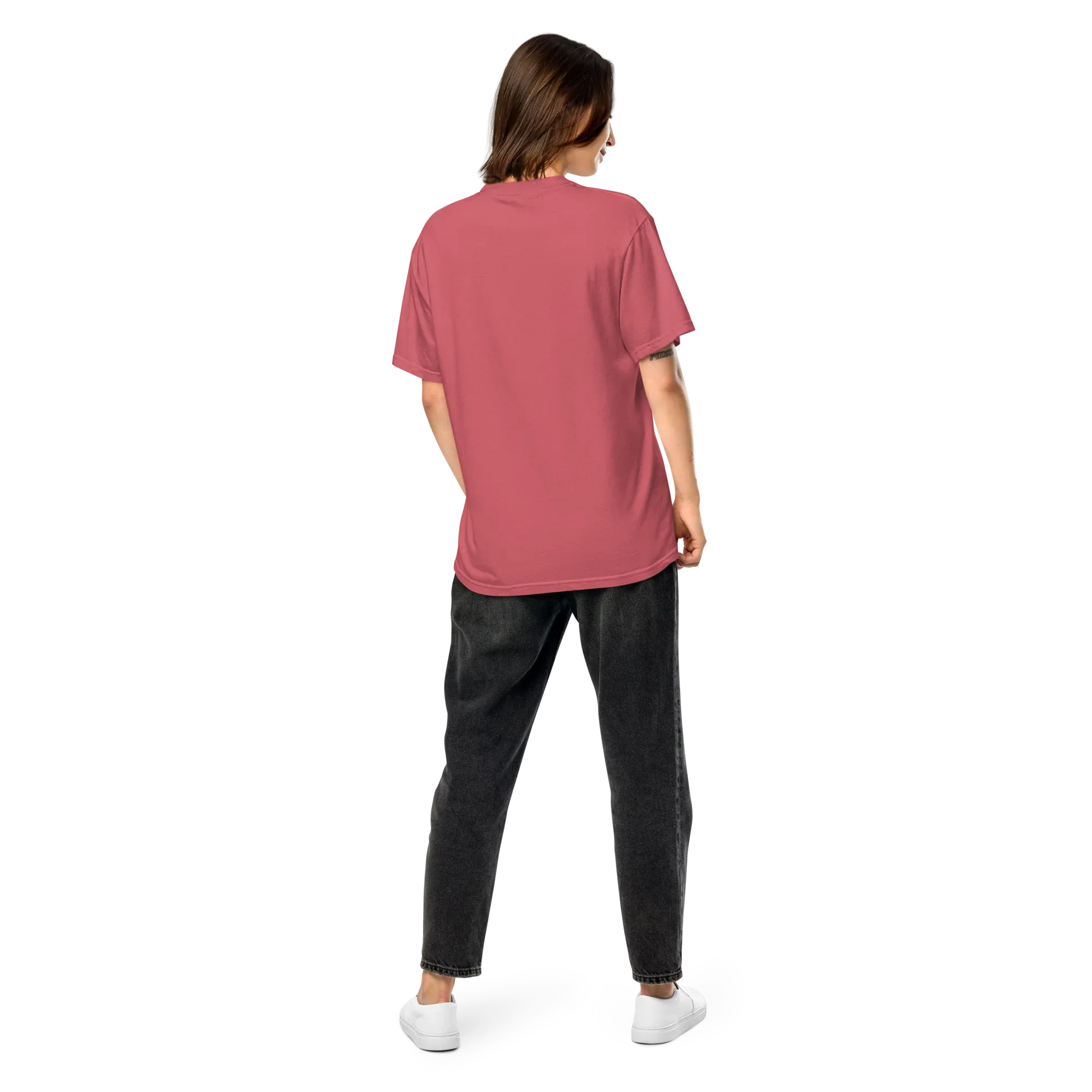 Unisex garment-dyed heavyweight t-shirt | Live Bold Wear Easy - AwRans Clothing