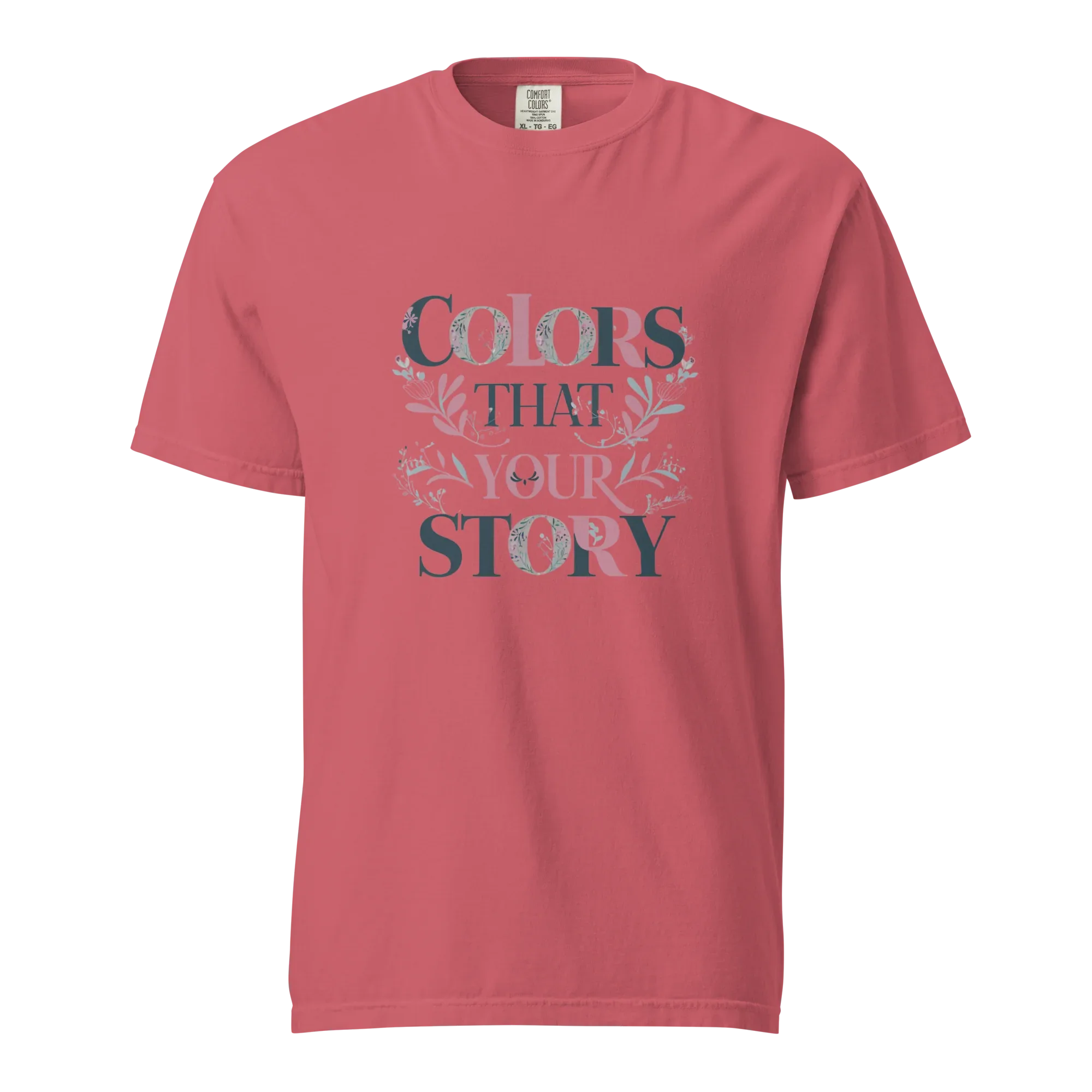 Unisex garment-dyed heavyweight t-shirt | Colors That Your Story - AwRans Clothing