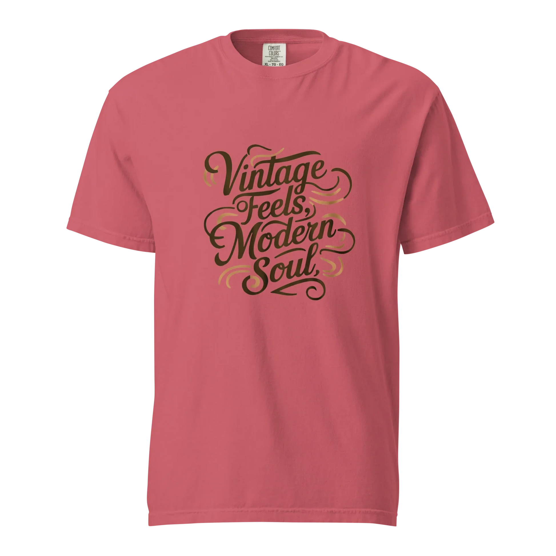 Unisex garment-dyed heavyweight t-shirt | Vintage Feels,Modern Soul - AwRans Clothing