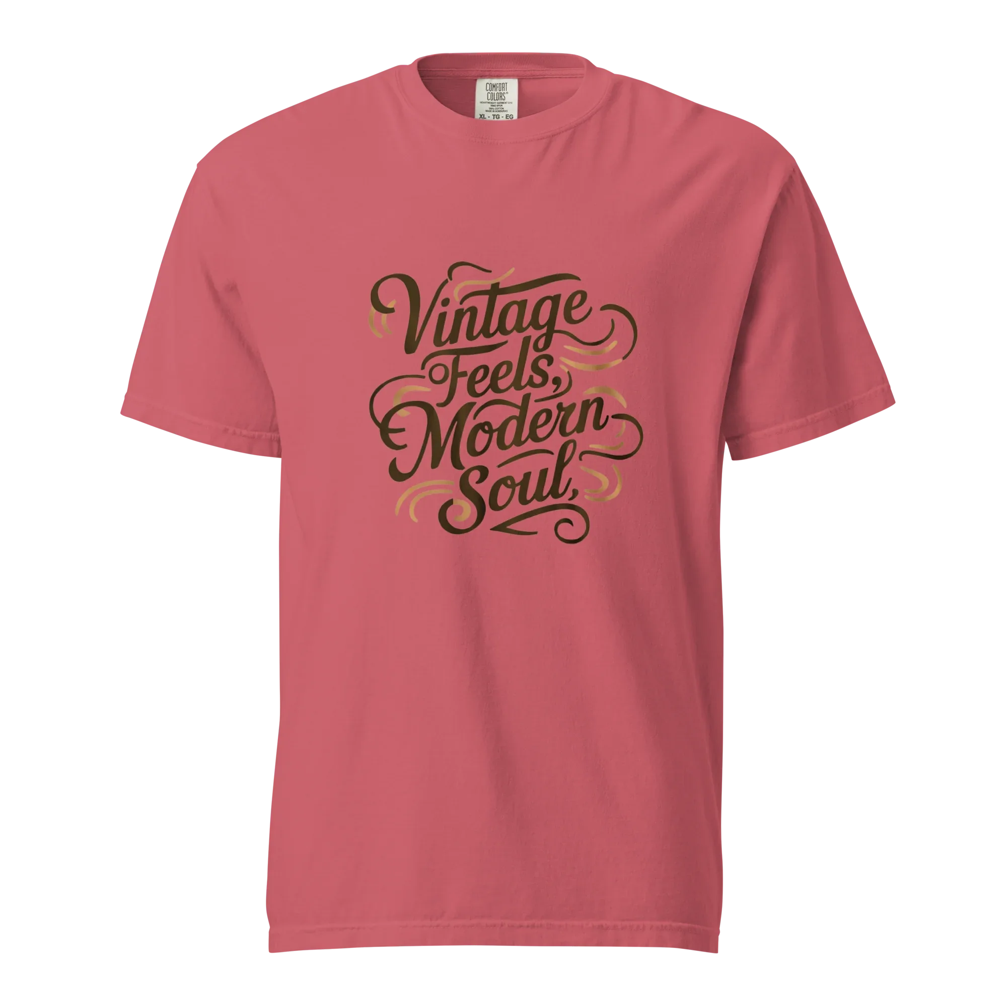 Unisex garment-dyed heavyweight t-shirt | Vintage Feels,Modern Soul - AwRans Clothing