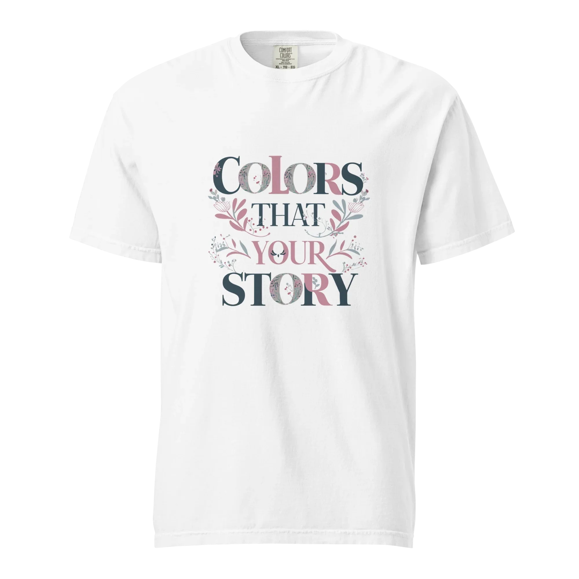 Unisex garment-dyed heavyweight t-shirt | Colors That Your Story - AwRans Clothing