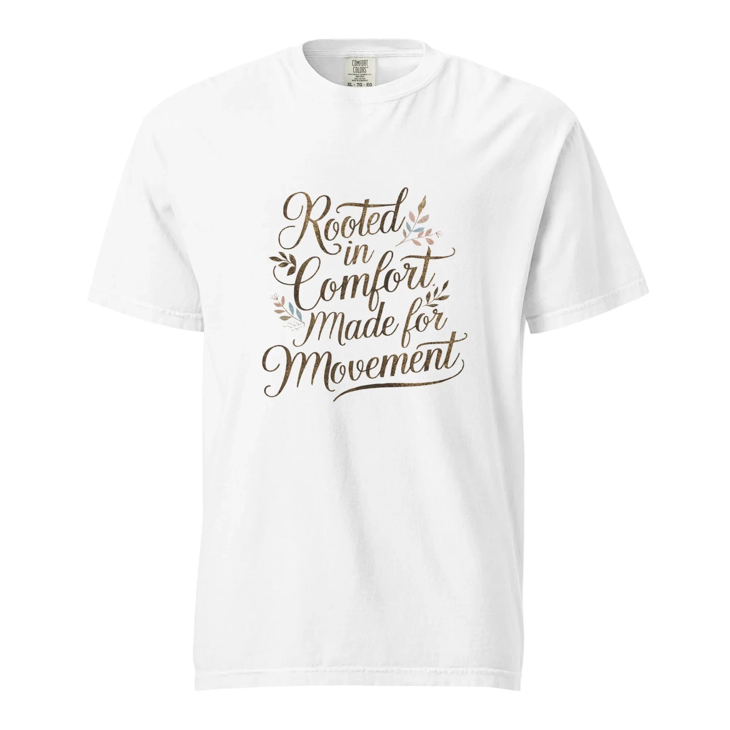 Unisex garment-dyed heavyweight t-shirt | Rooted In Comfornt Made For Movement - AwRans Clothing