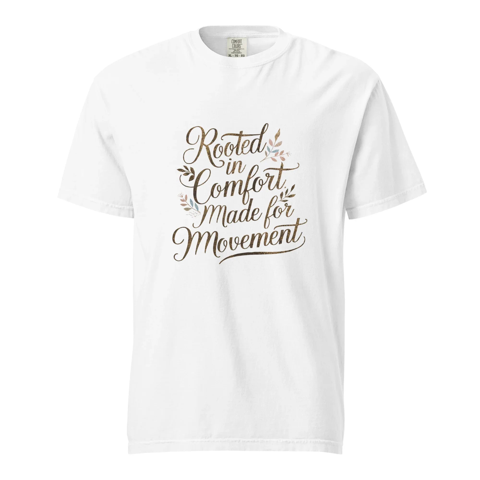 Unisex garment-dyed heavyweight t-shirt | Rooted In Comfornt Made For Movement - AwRans Clothing