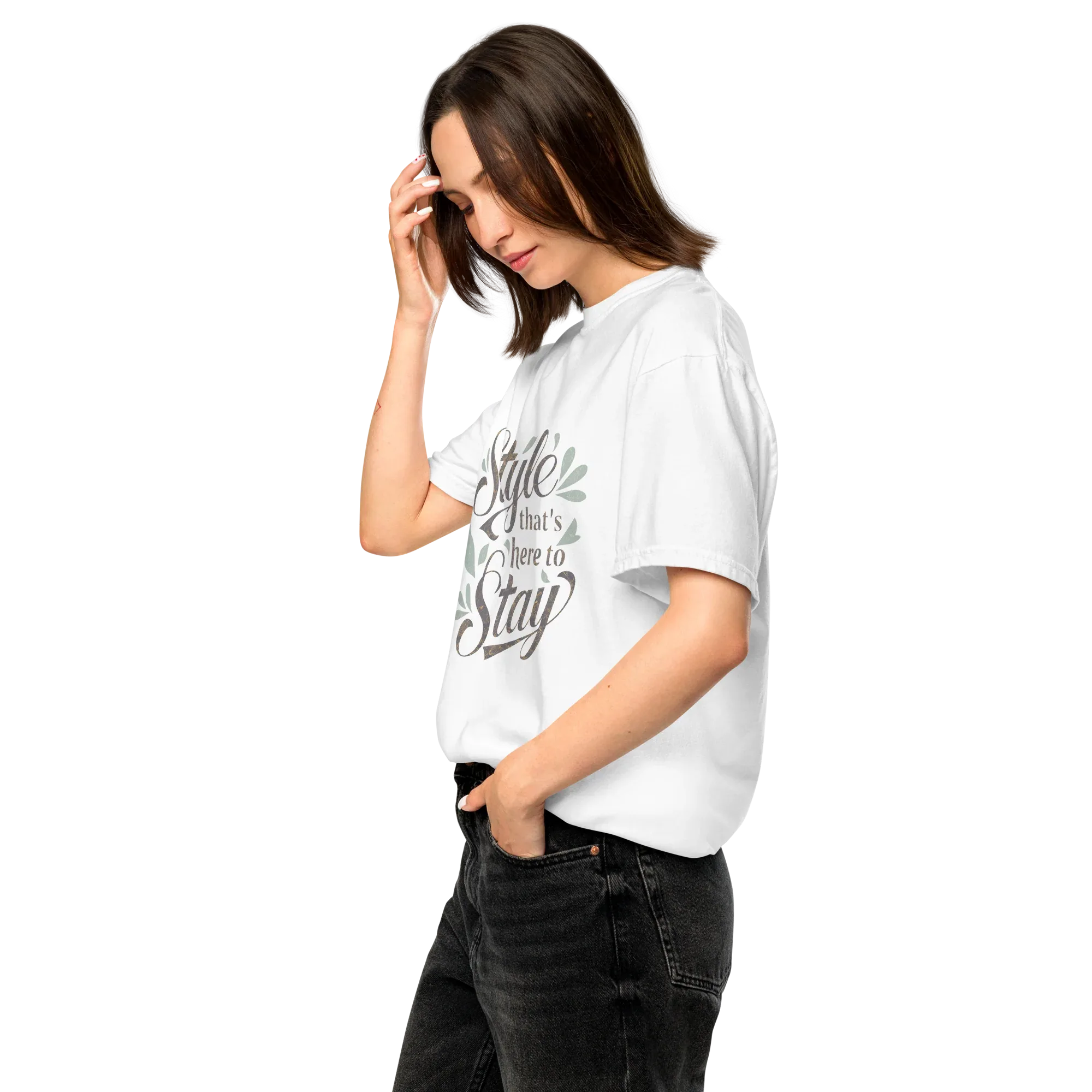 Unisex garment-dyed heavyweight t-shirt | Style That's Here To Stay - AwRans Clothing