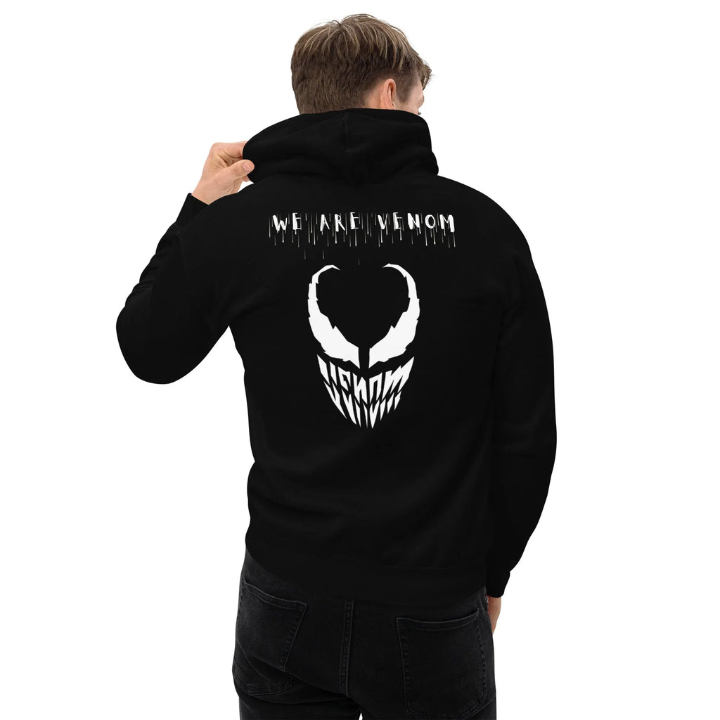 Men's | We Are Venom Hoodie Black hoodie AwRans Clothing unisex-heavy-blend-hoodie-black-back-663ffcf385a3a