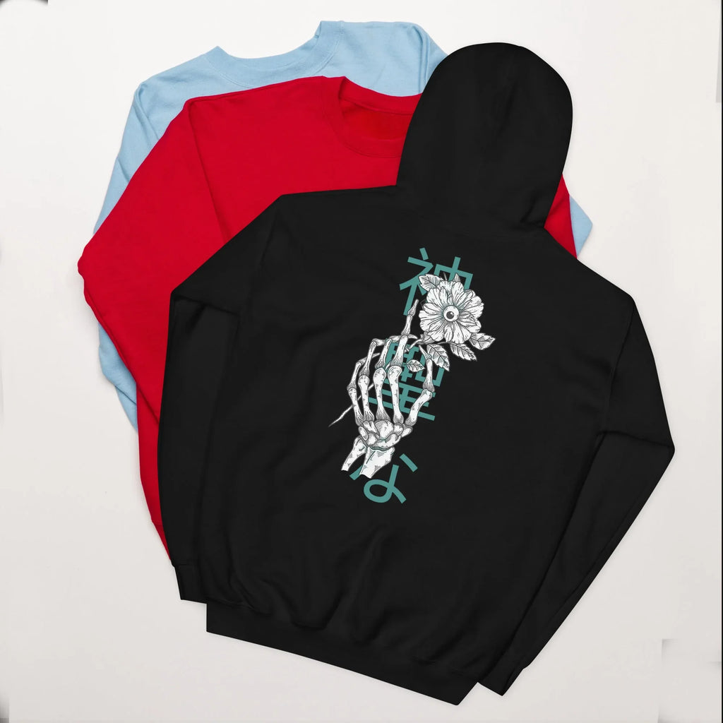 Unisex | Let's Shine Hoodie hoodie AwRans Clothing unisex-heavy-blend-hoodie-black-back-66504b3616796