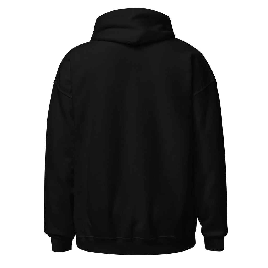 Unisex | I'm Only Here For The Food - Stylish Hoodie hoodie AwRans Clothing unisex-heavy-blend-hoodie-black-back-665e74d597ef5