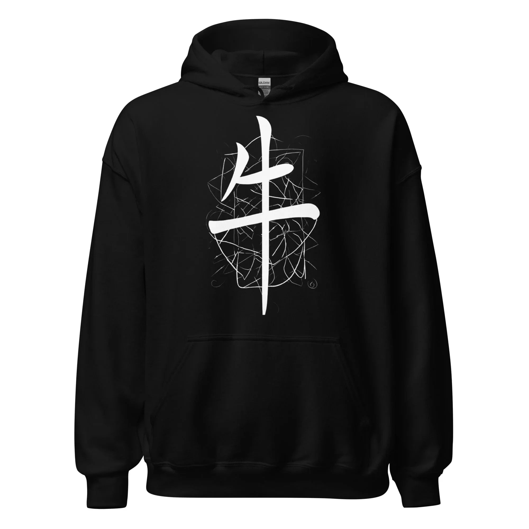 Unisex | Lil Hoodie hoodie AwRans Clothing unisex-heavy-blend-hoodie-black-front-6621bd75490ca