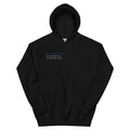 Unisex | For One To Fly One Needs Only To Take The Reins Hoodie Black hoodie AwRans Clothing unisex-heavy-blend-hoodie-black-front-66508873aee44
