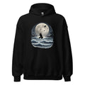 Unisex | Moonlight, Crow, Beach - Hoodie - AwRans Clothing